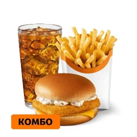 Фиш Бургер Комбо