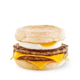 Двойной Маффин с яйцом и свиной котлетой