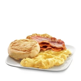 Омлет с беконом